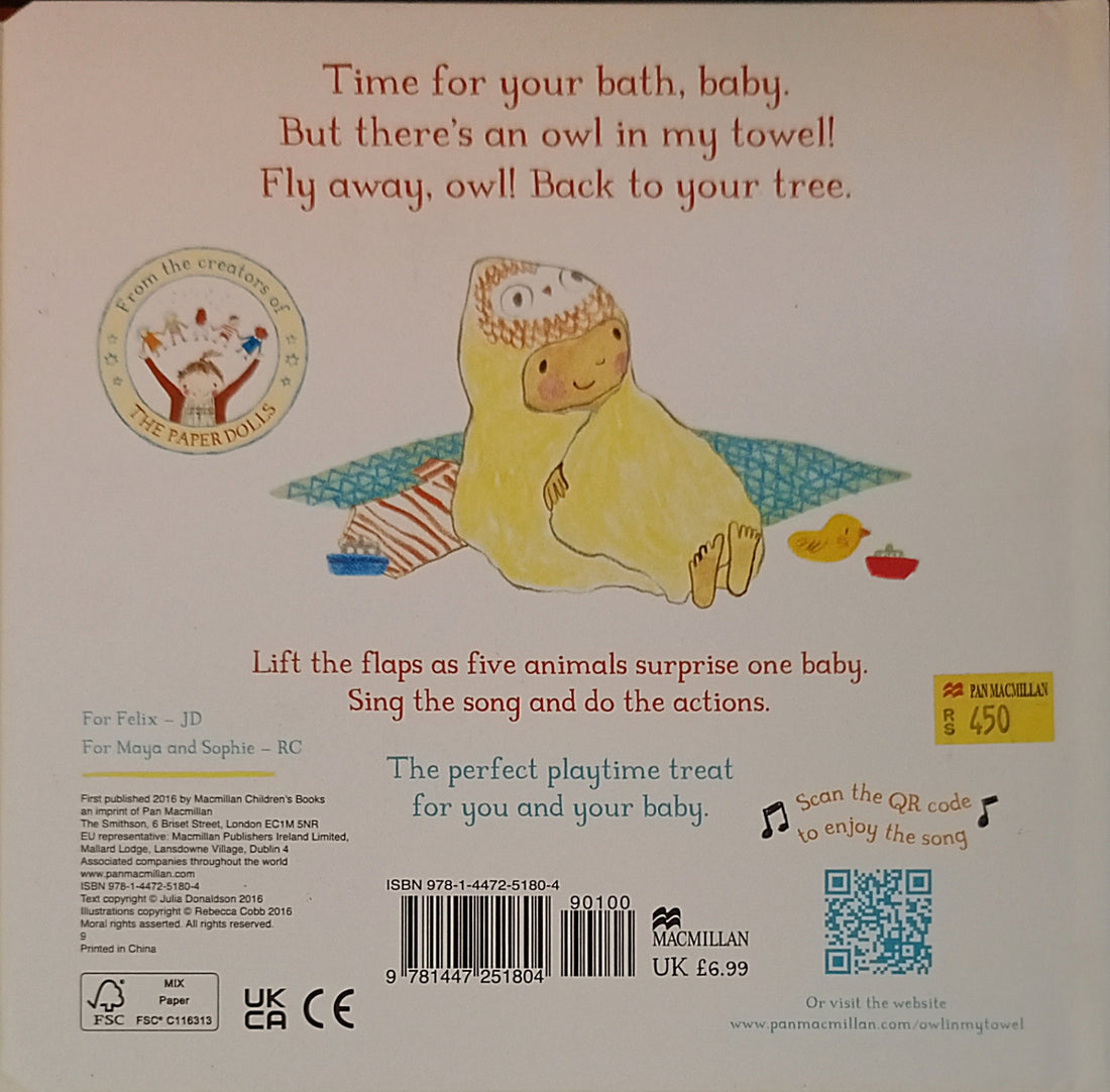 There's an Owl in my Towel (Lift-the-Flap Fun)