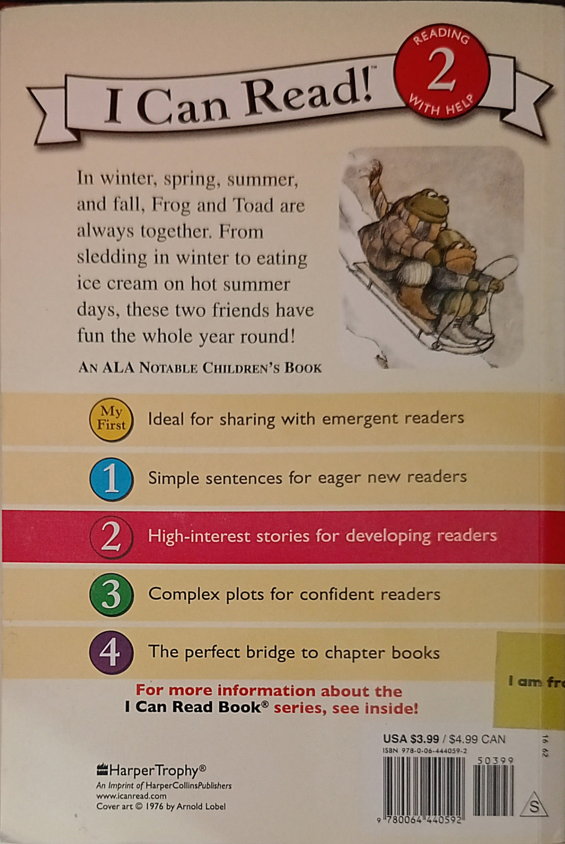 I Can Read!: Frog and Toad All Year