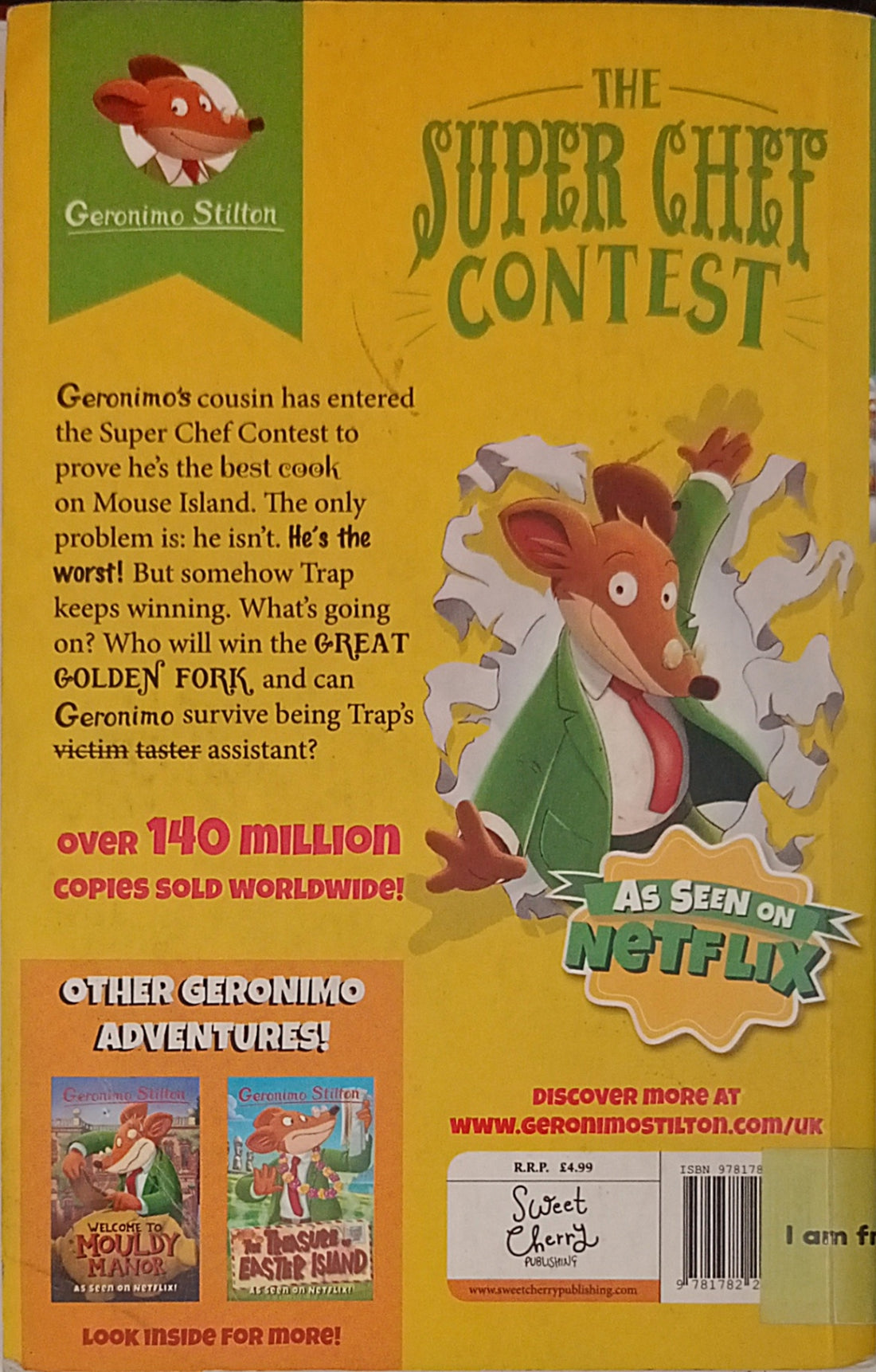 Geronimo Stilton #58 The Super Chef Contest