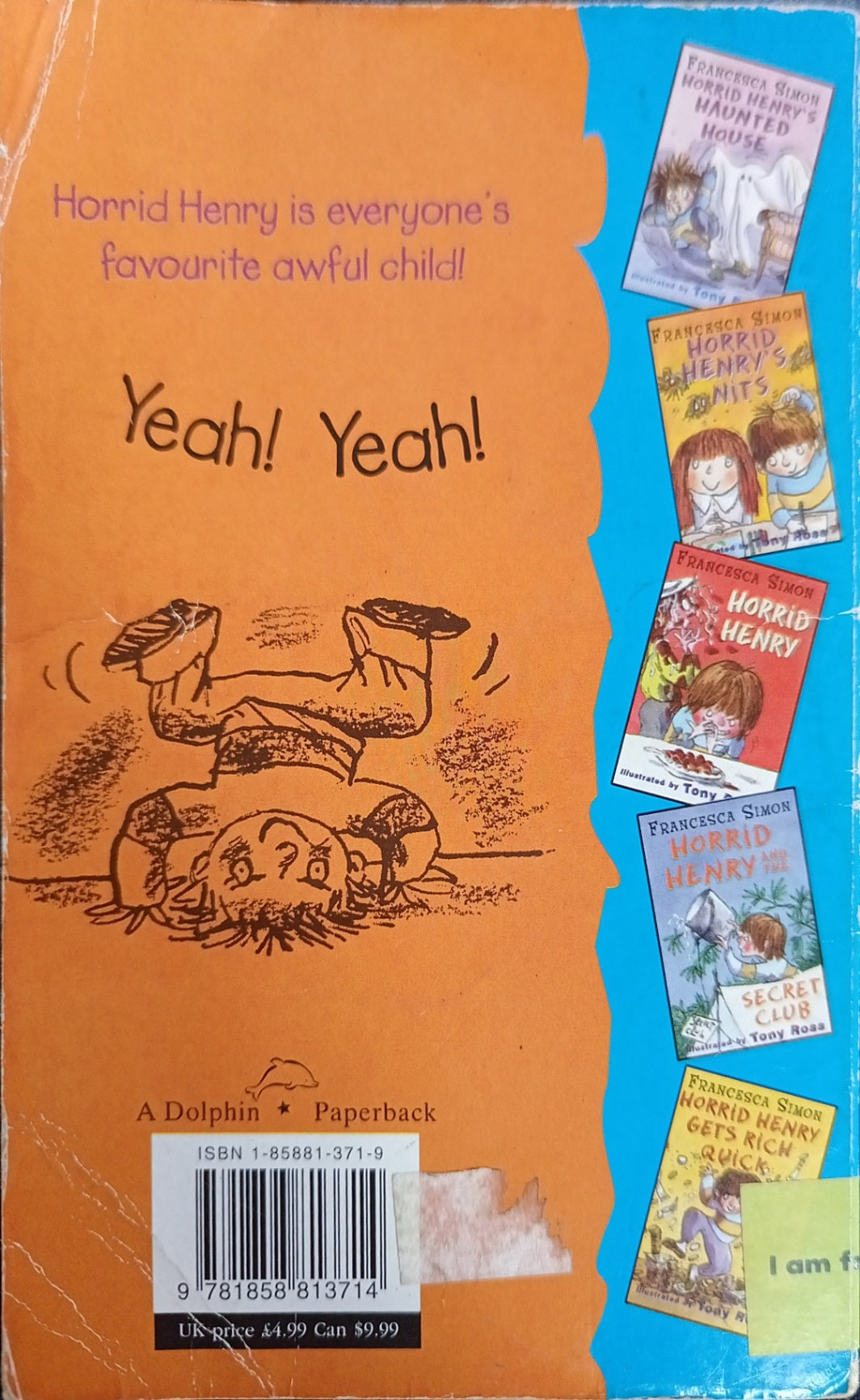 Horrid Henry #3 Horrid Henry Tricks the Tooth Fairy