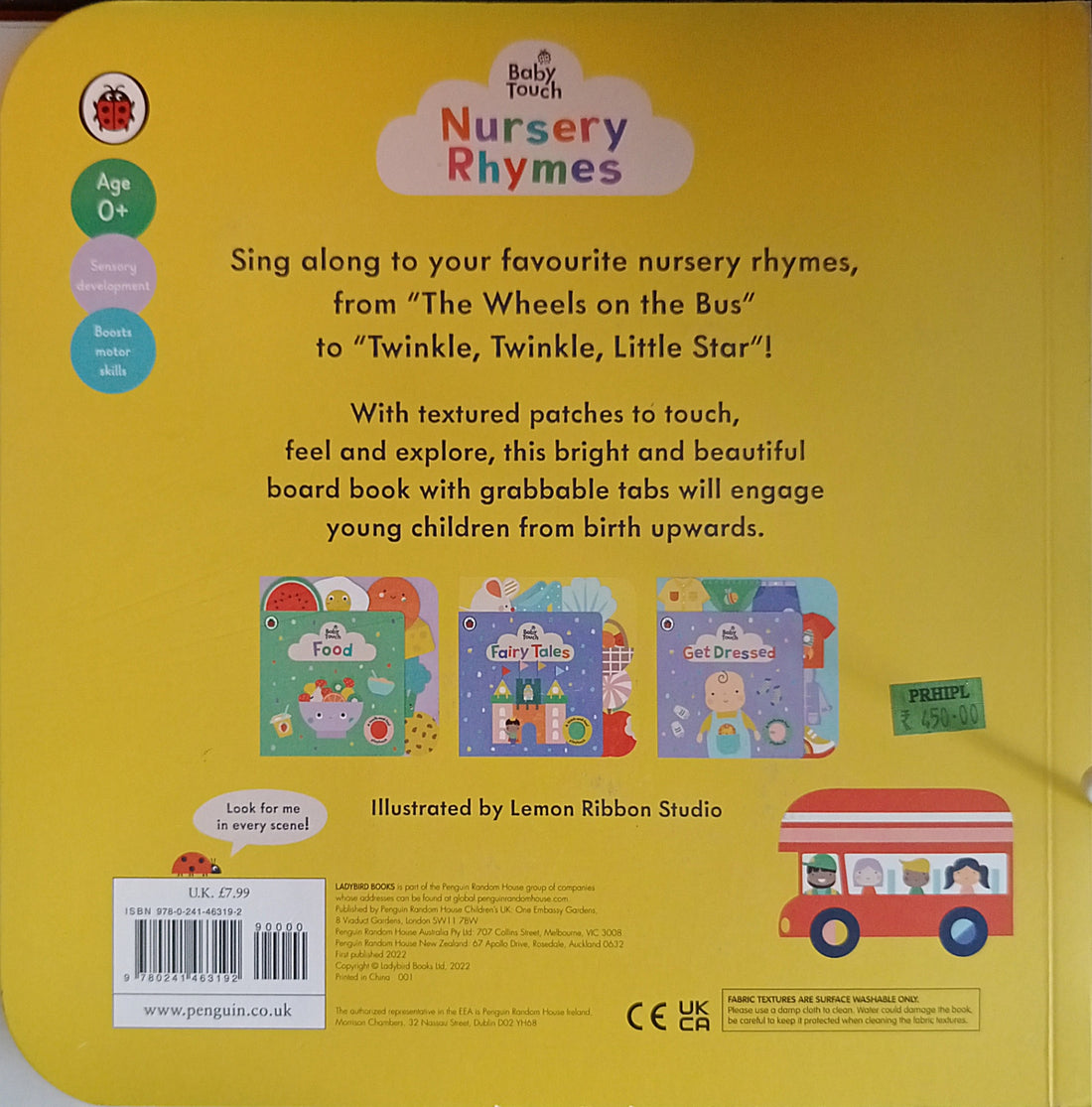 Baby Touch: Nursery Rhymes (A Touch-and-Feel Playbook)
