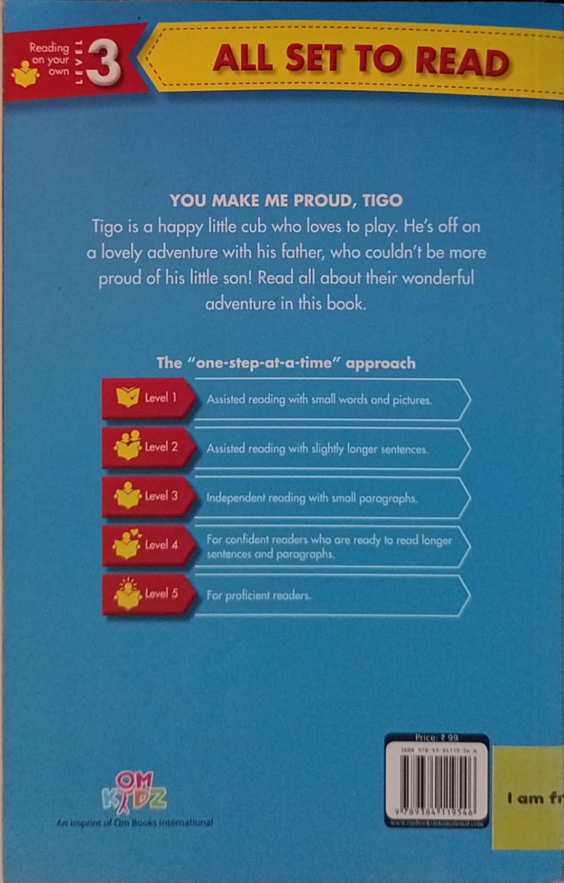 All Set to Read Level 3: You Make Me Proud, Tigo