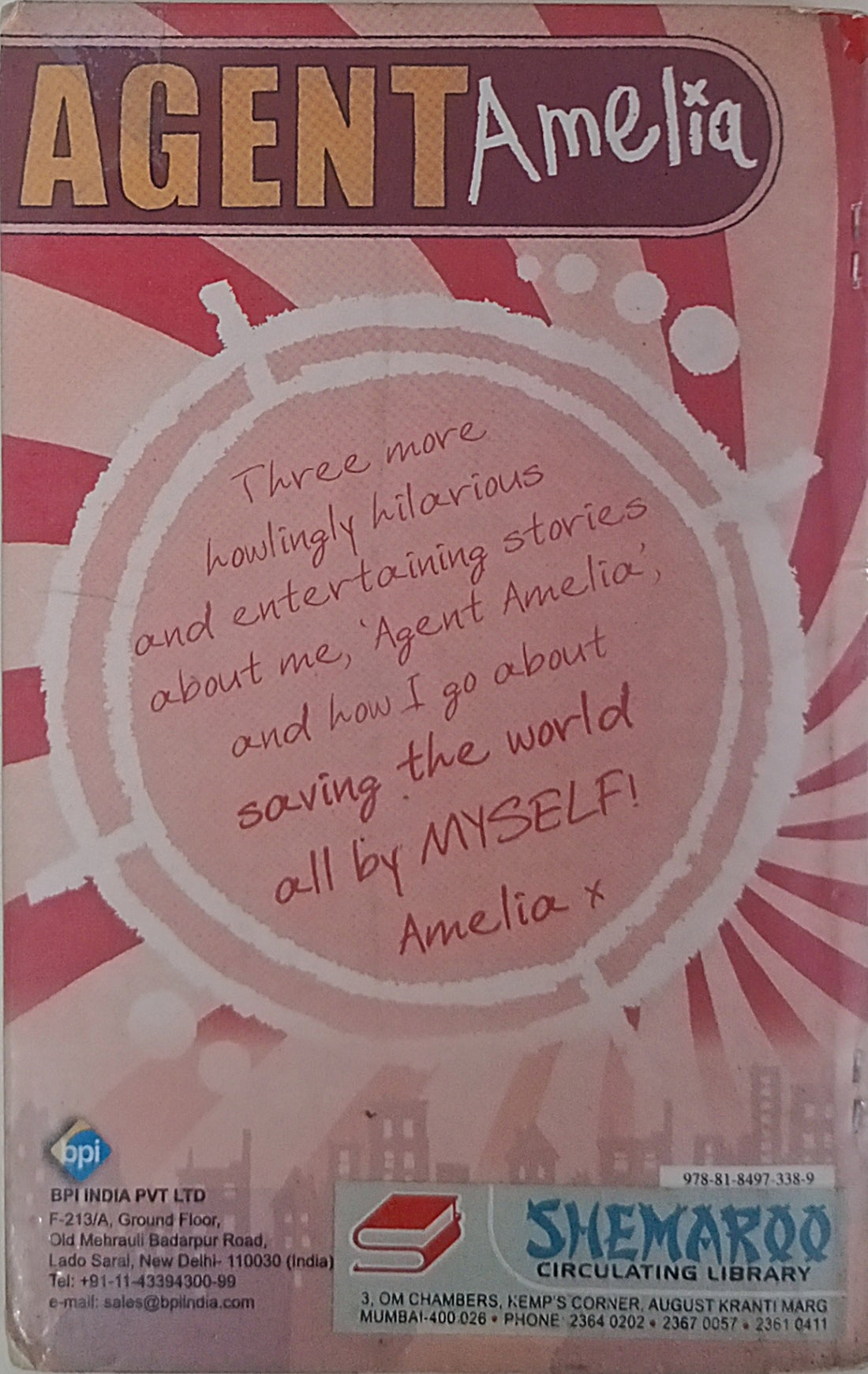 Agent Amelia #3 Hypno Hounds