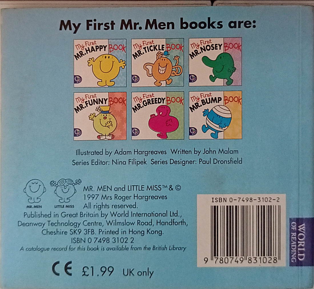 My First Mr. Men: My First Mr. Happy (Board Book)