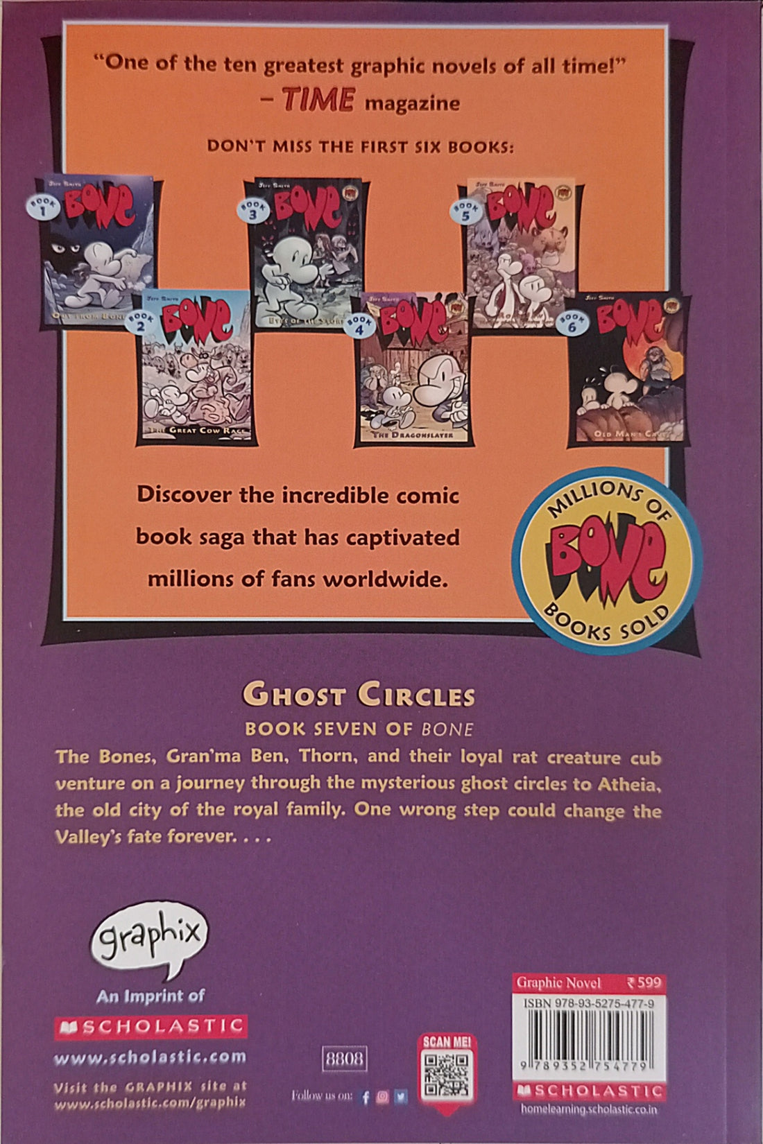 Bone #7 Ghost Circles