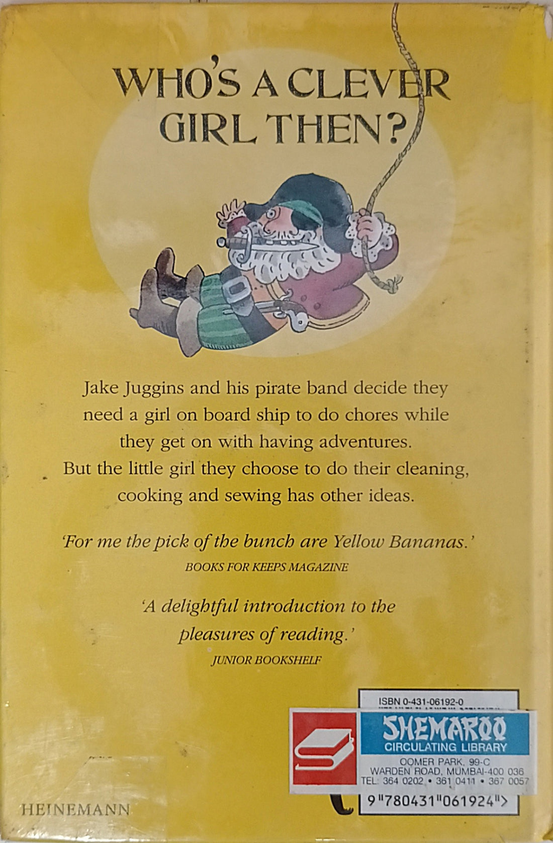Yellow Banana Books: Who's A Clever Girl Then?