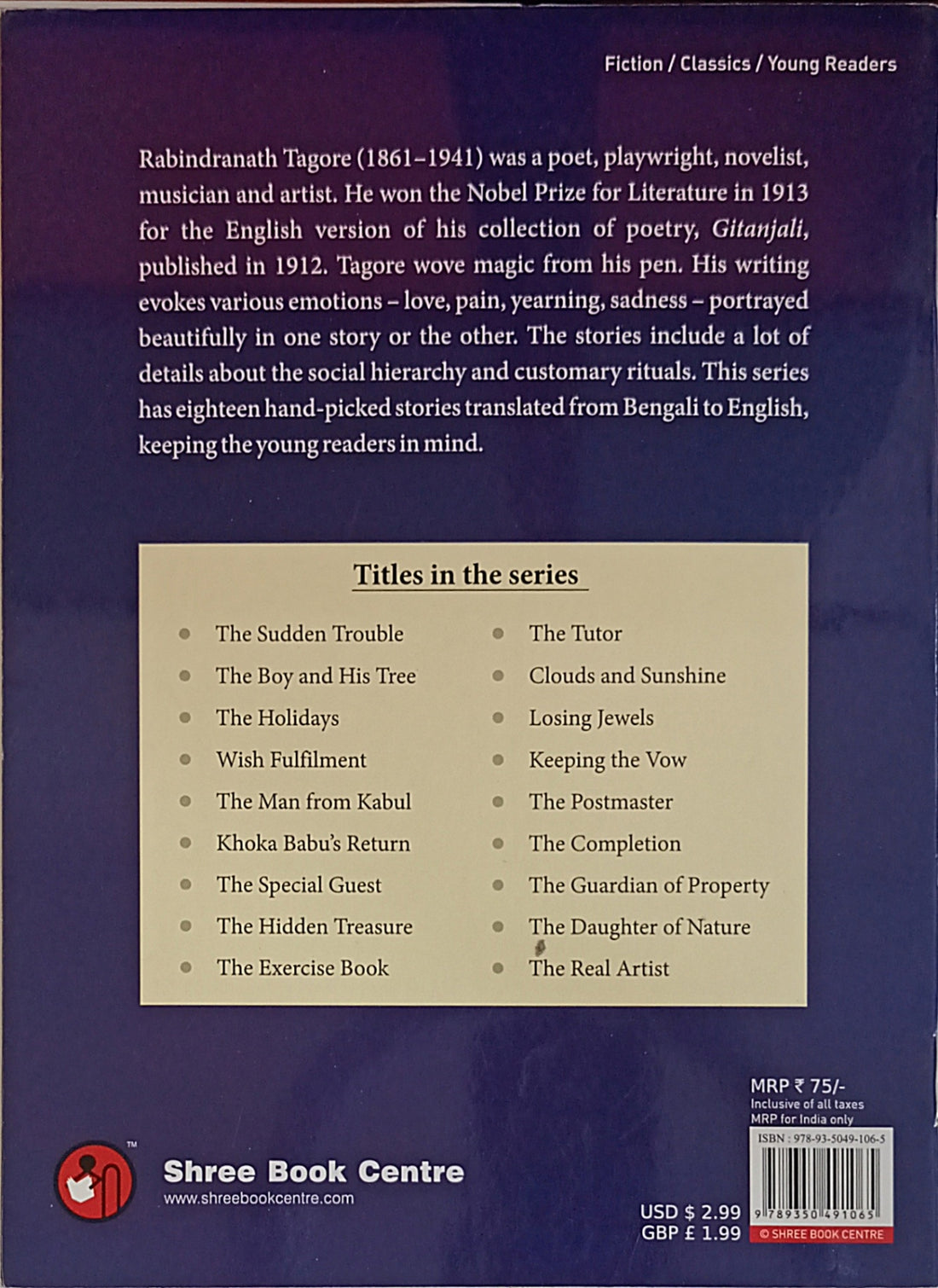 Rabindranath Tagore for Children: The Hidden Treasure