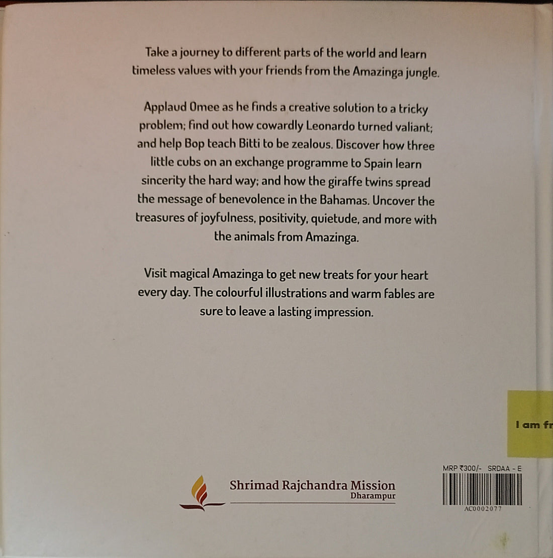 Amazinga Adventures A to Z Values For Children