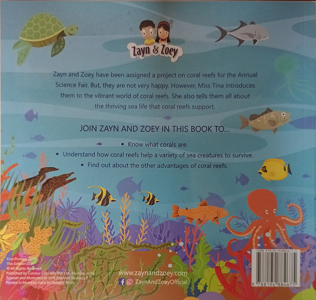 Zayn & Zoey Habitats: Zayn & Zoey Explore Coral Reefs