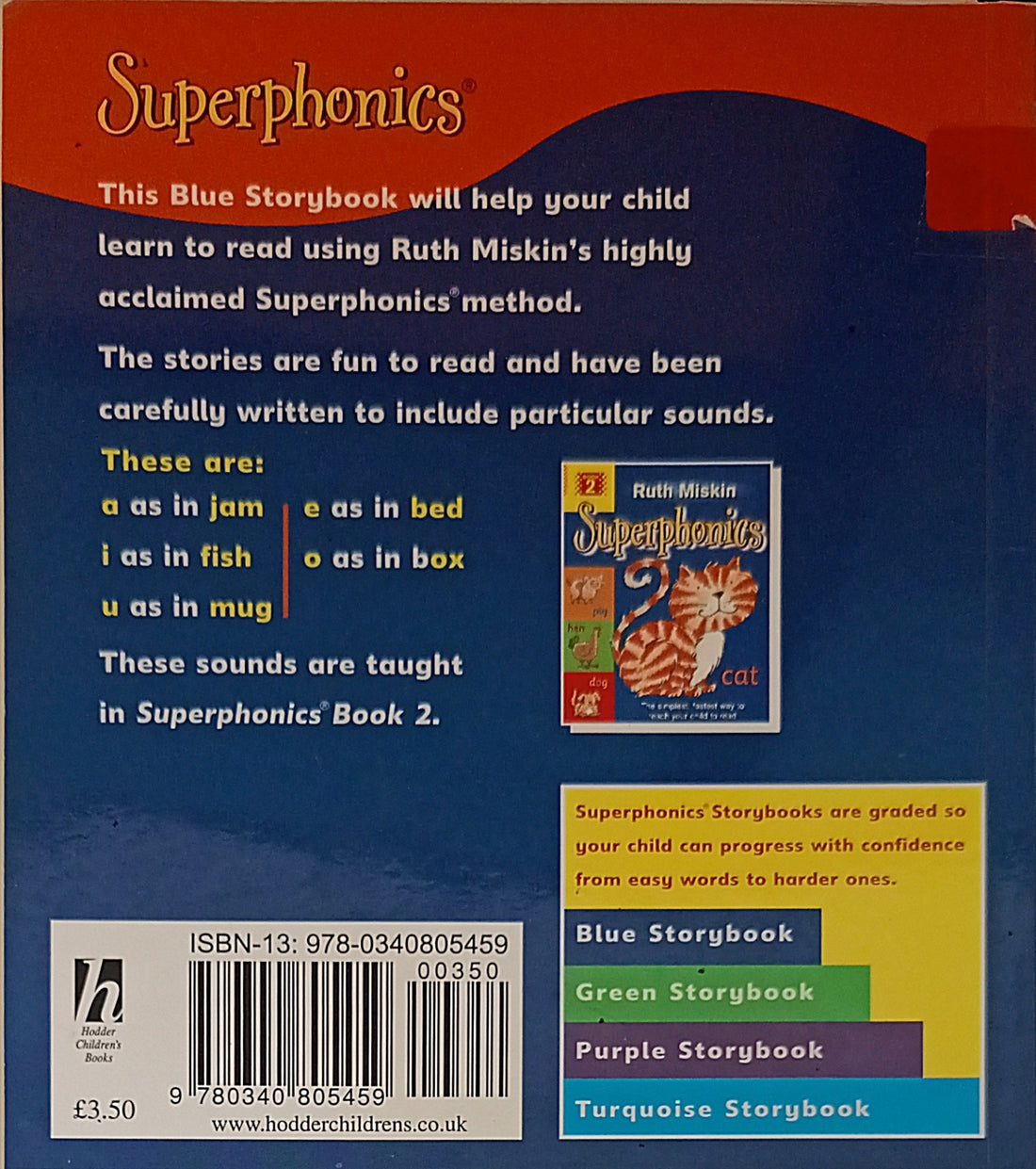 Ruth Miskin's Superphonics Blue Story Book: Fish and Chips