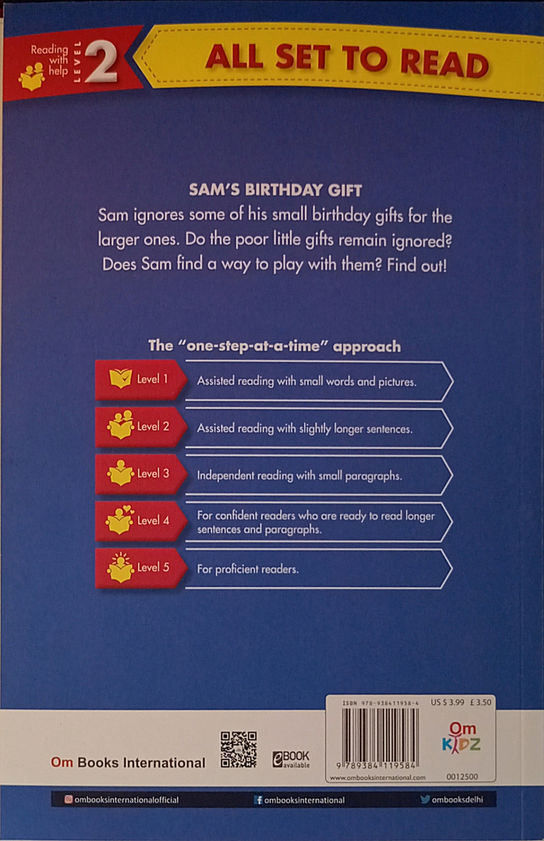 All Set to Read Level 2: Sam's Birthday Gift