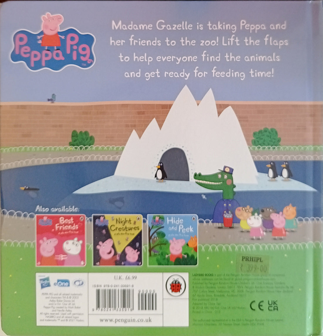 Peppa Pig: At the Zoo (A Lift-the Flap Book)