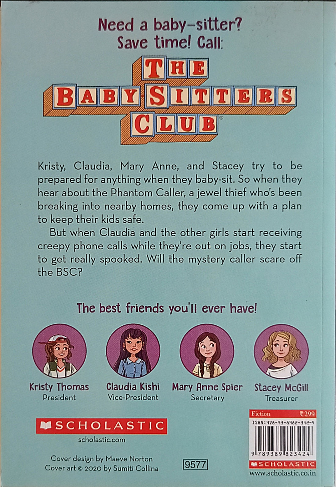 The Baby-Sitters Club #2 Claudia and the Phantom Phone Calls