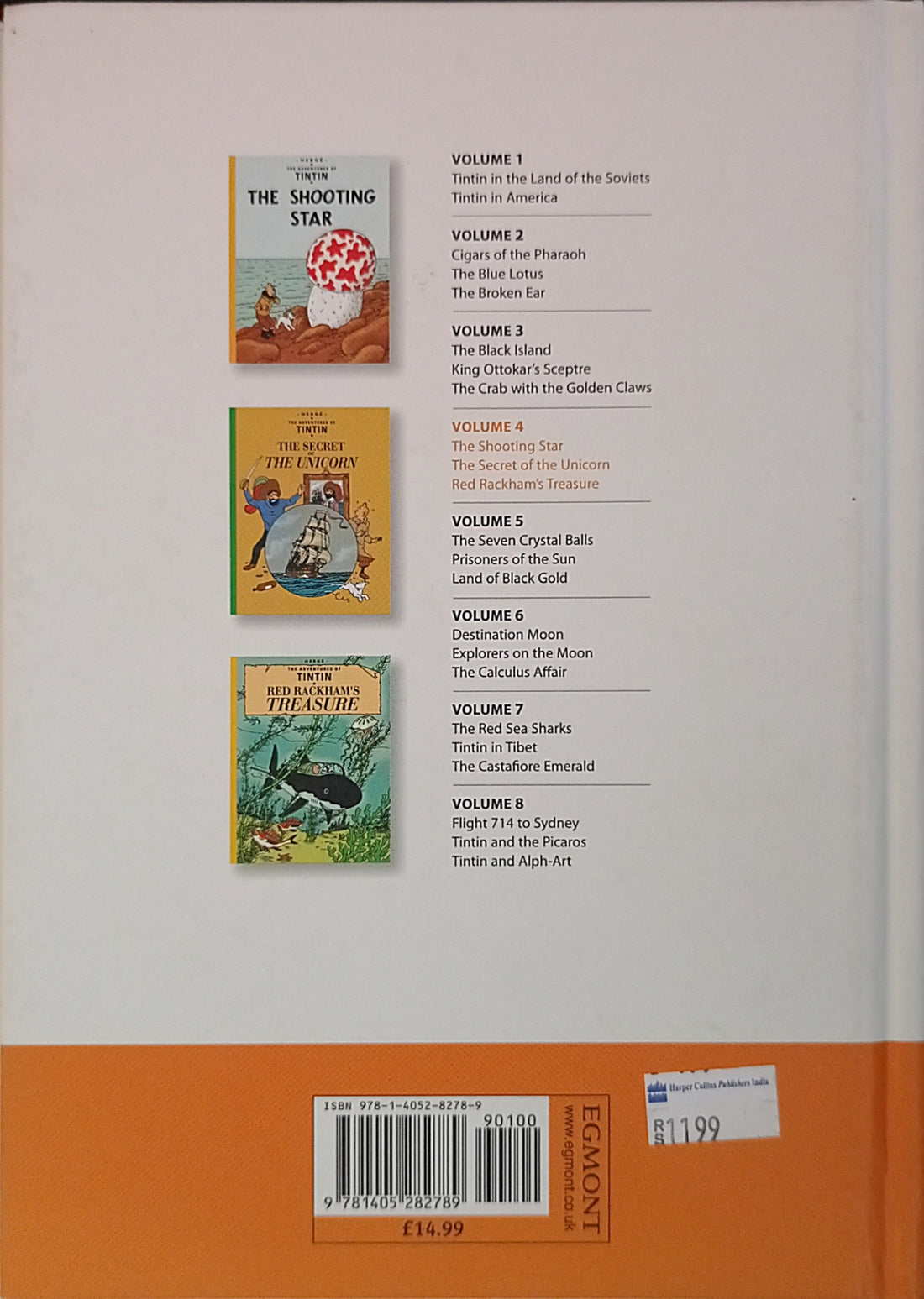 The Adventures of Tintin Vol.4