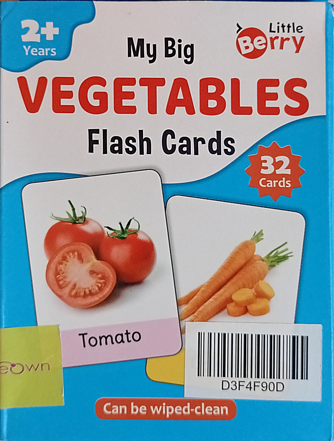 Little Berry: My Big Vegetables Flash Cards (Flash Cards)