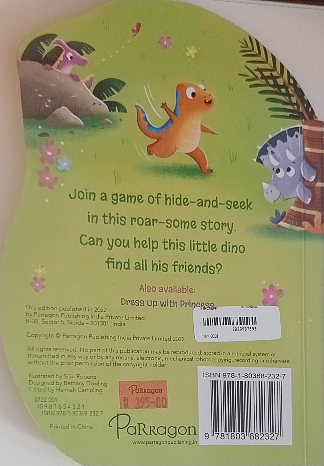 Hide and Seek Dinosaur (A Board Book)