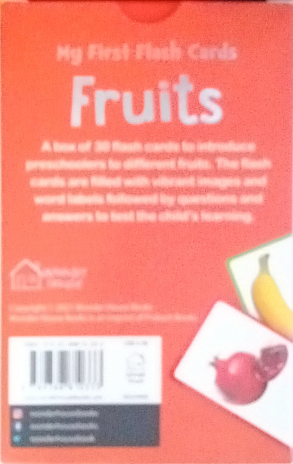 My First Flash Cards: Fruits (Flash Cards)