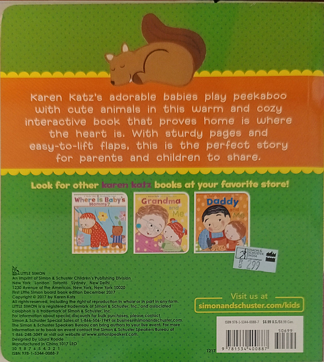A Karen Katz Lift-the-Flap Book: Where is Baby's Home?