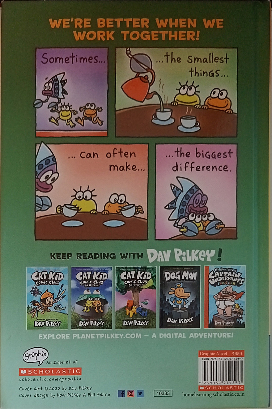 Cat Kid Comic Club #4 Collaborations