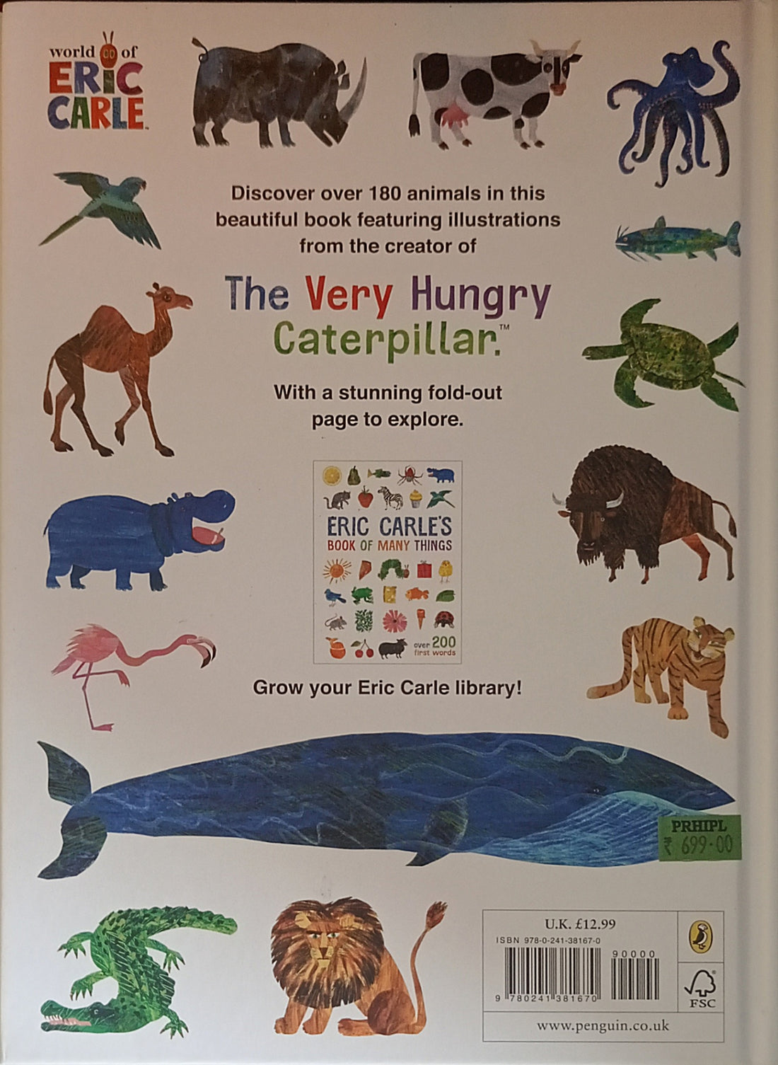 The World of Eric Carle: Eric Carle's Book of Amazing Animals