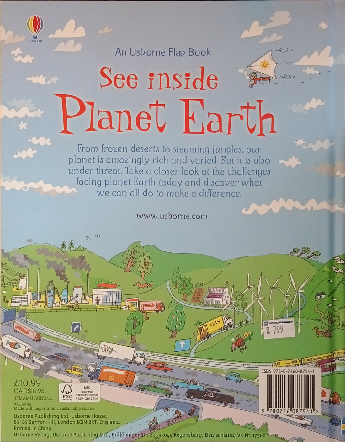 Usborne Flap Books: See Inside Planet Earth
