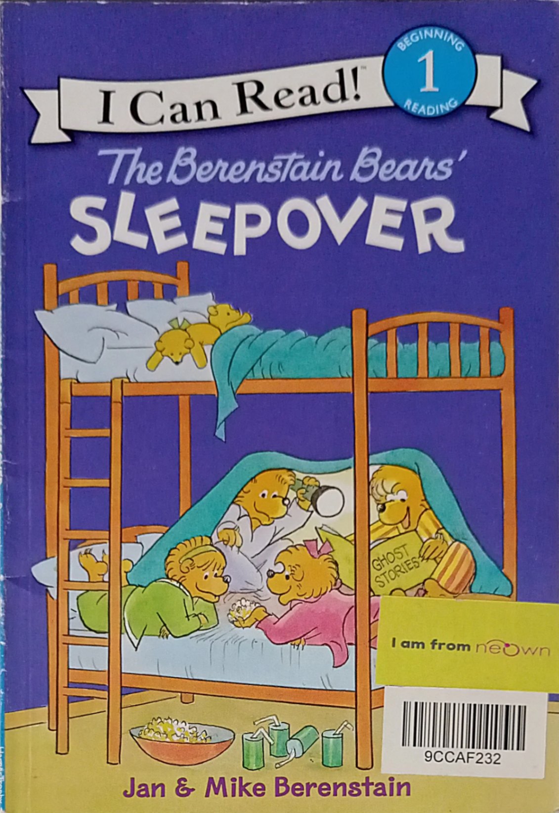 I Can Read! Level 1: The Berenstain Bears- Sleepover
