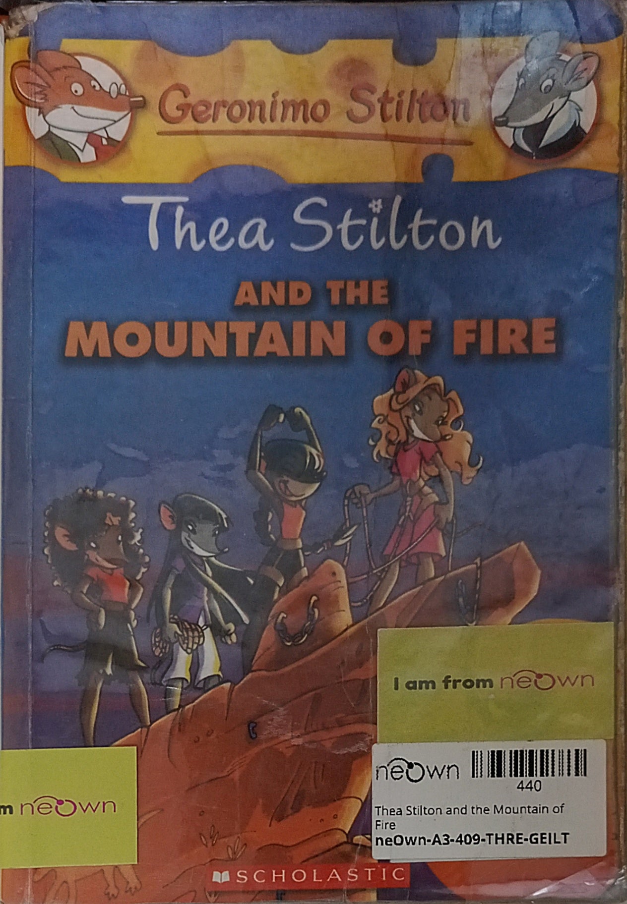 Thea Stilton and the Mountain of Fire