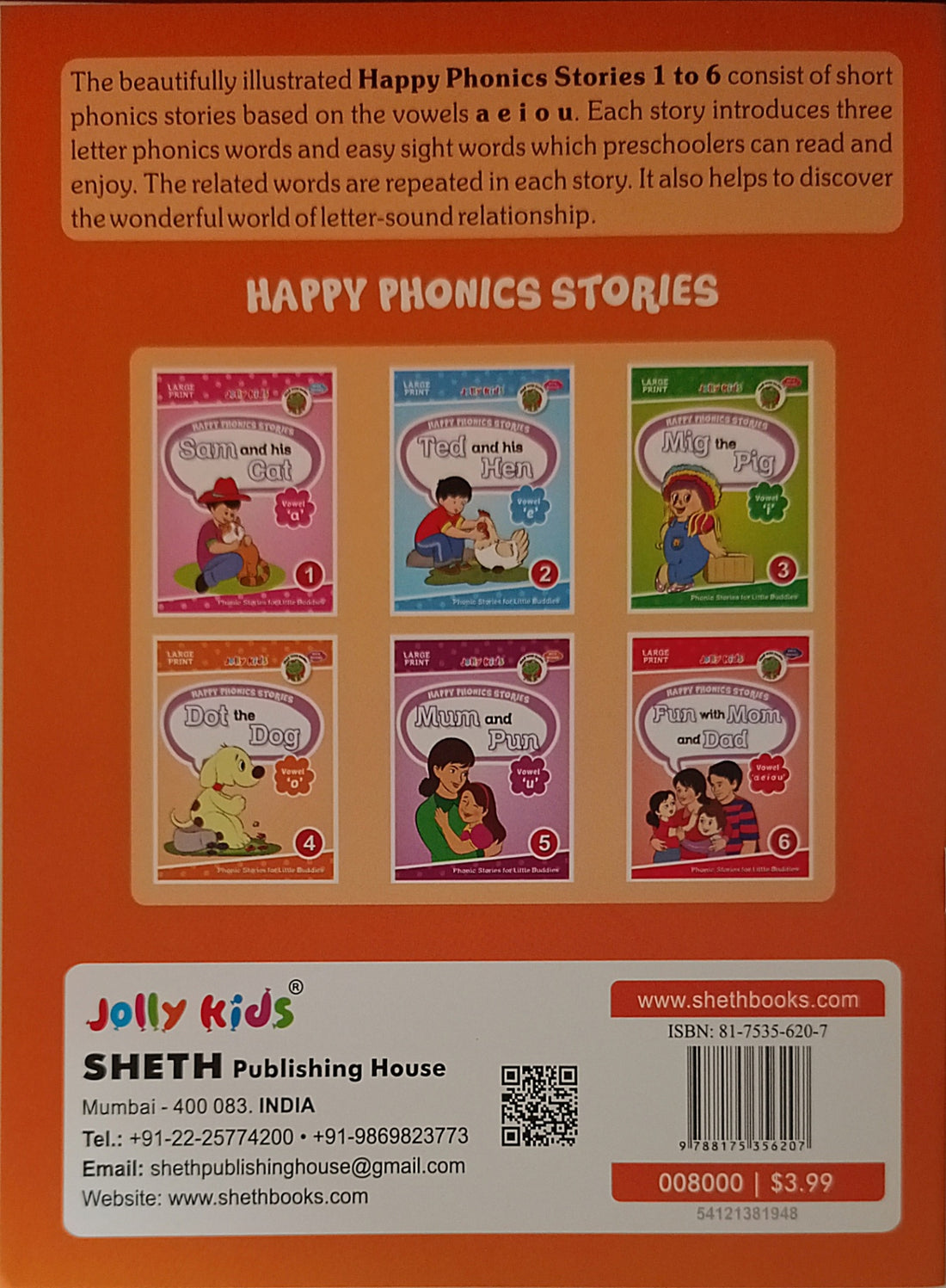 Happy Phonics Stories #4 Dot the Dog