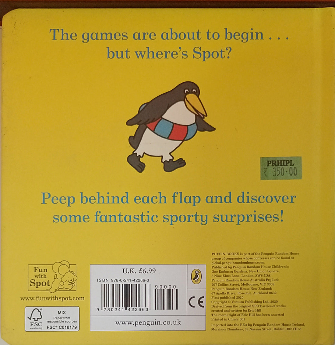 Spot: Find Spot: A Sporty Day (A Lift-the-Flap Book)