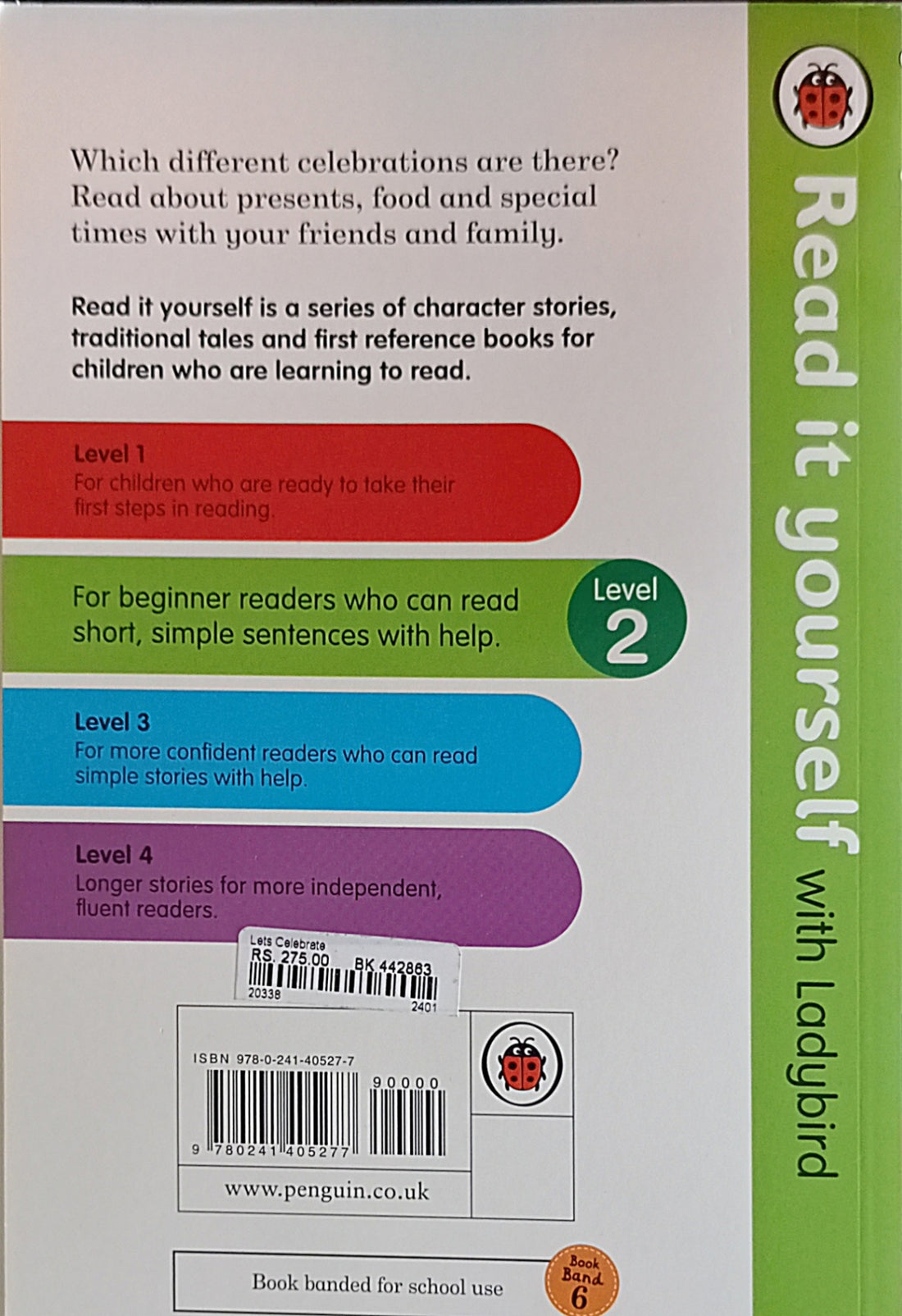 Read it Yourself with Ladybird Level 2: Let's Celebrate