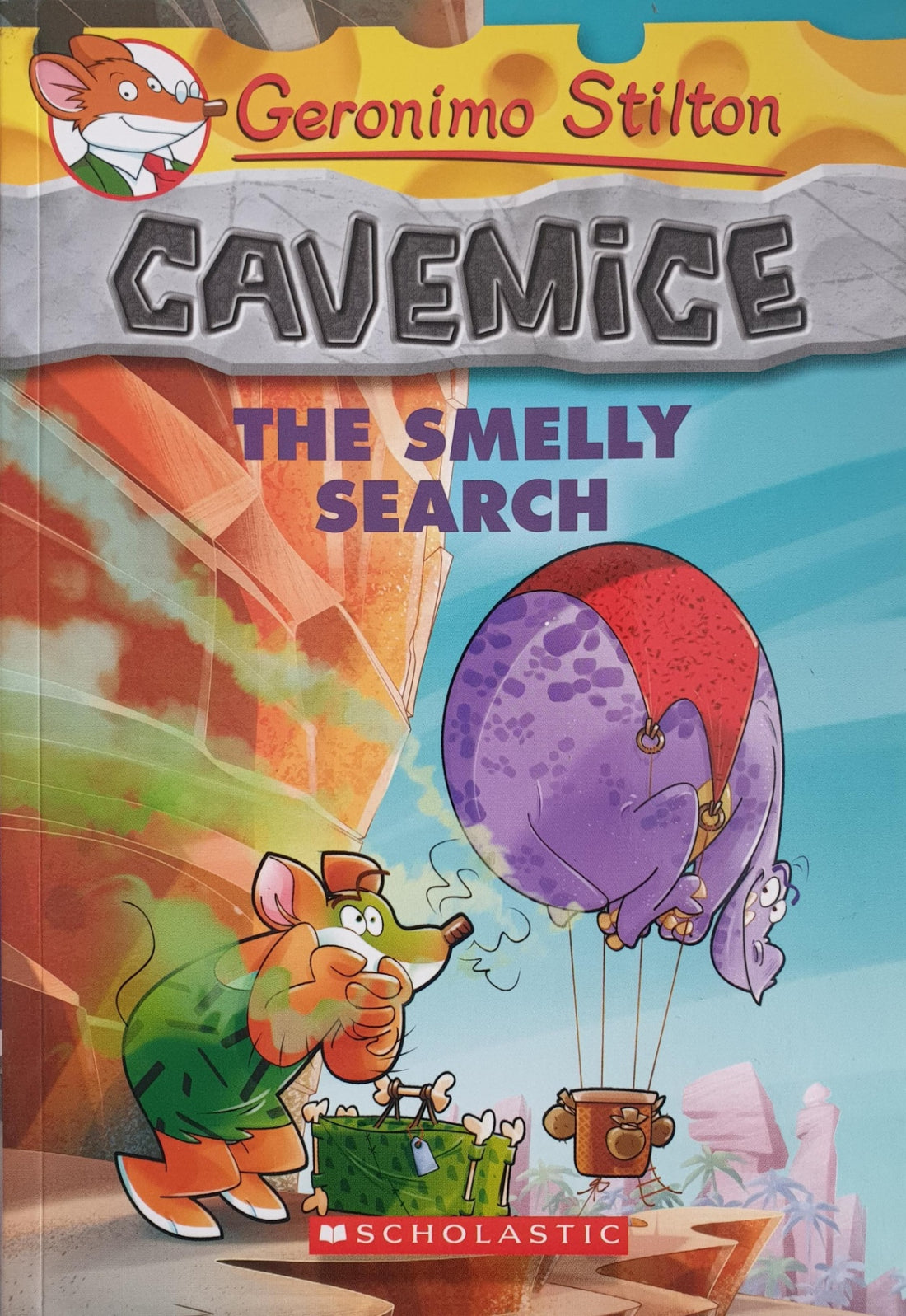Geronimo Stilton Cavemice #13 The Smelly Search
