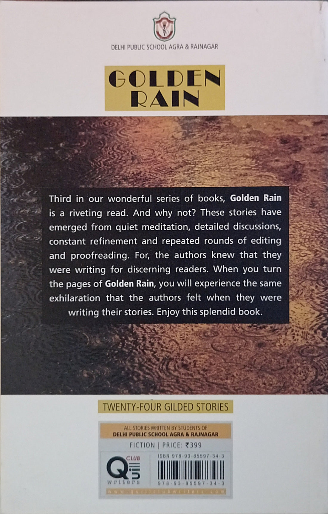 Golden Rain: Twenty-Four Gilded Stories