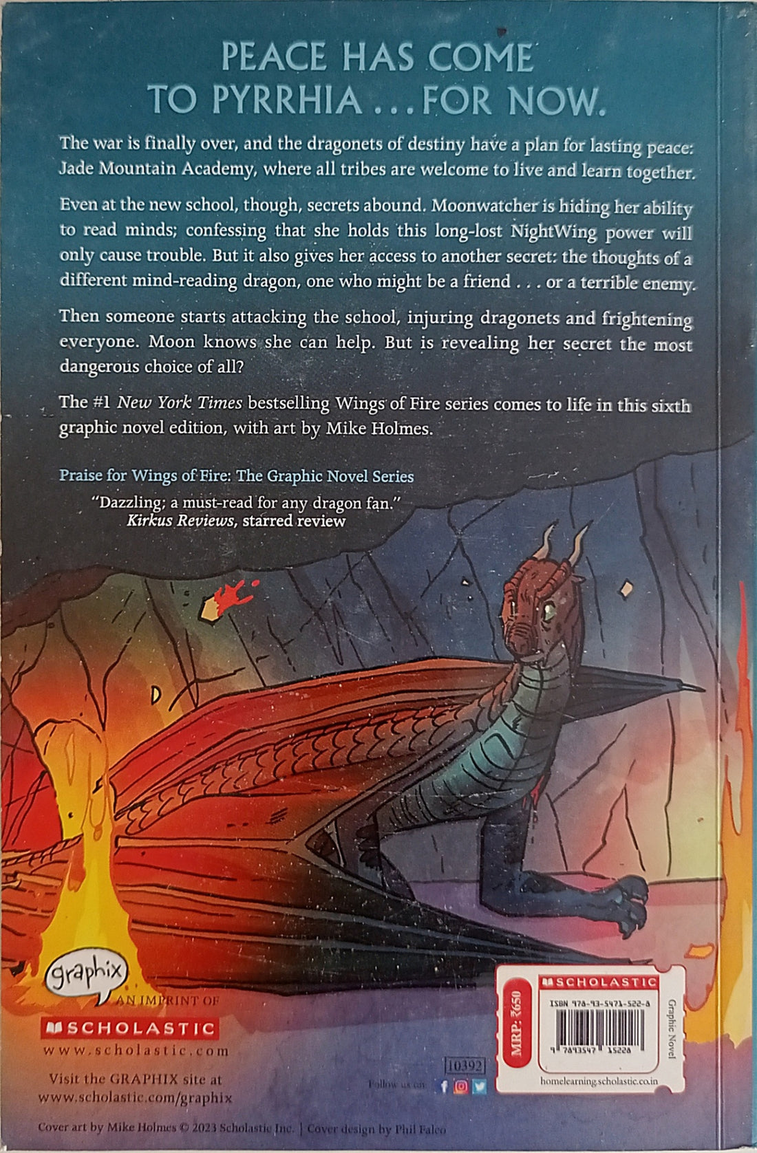 Wings of Fire #6 Moon Rising (The Graphic Novel)