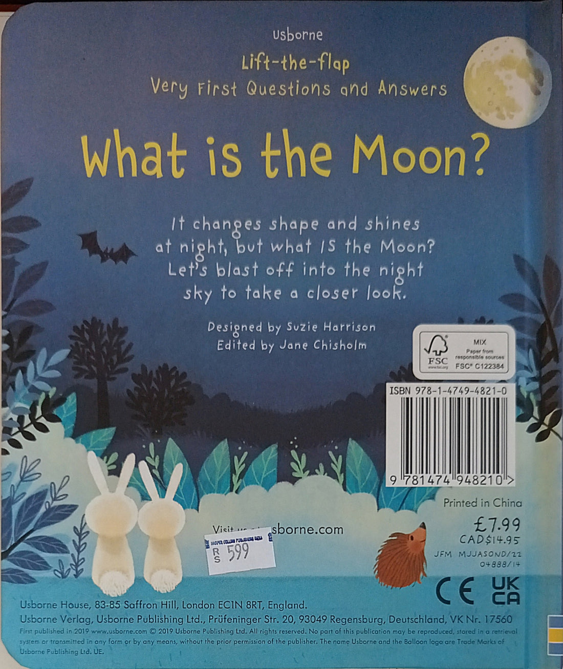 Very First Questions and Answers: What is the Moon?