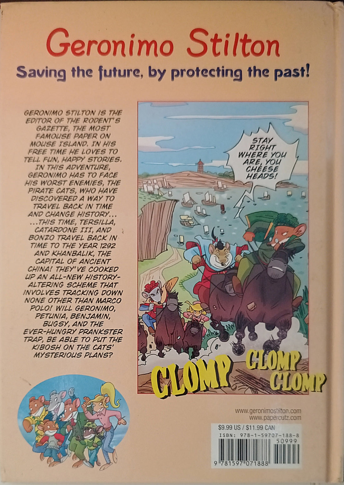 Geronimo Stilton Graphic Novels #4 Following the Trail of Marco Polo
