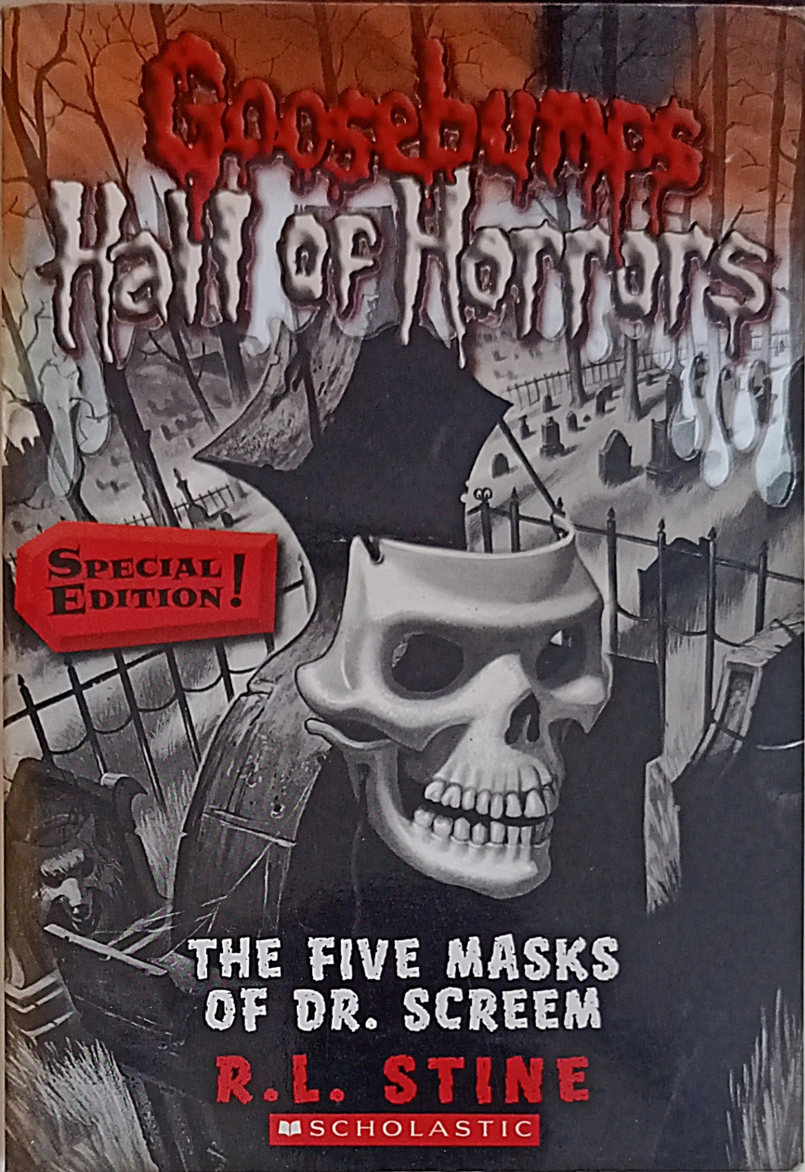 Goosebumps Hall of Horrors The Five Masks of Dr.Screem