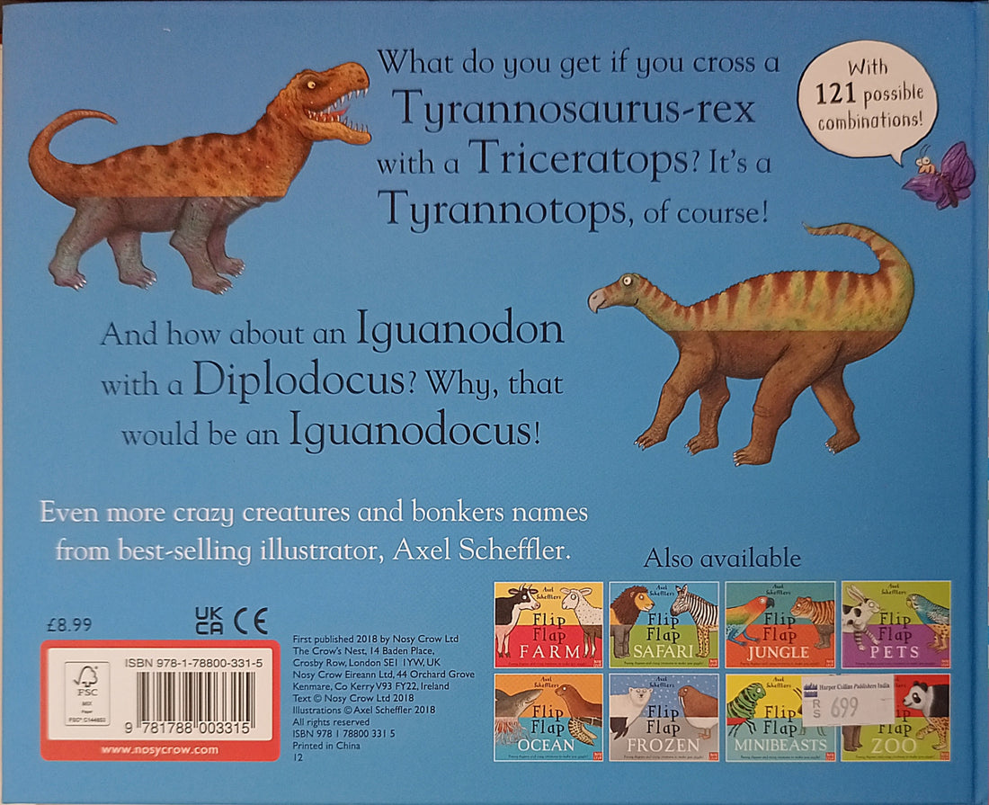 Alex Scheffler's Flip Flap Books: Flip Flap Dinosaurs