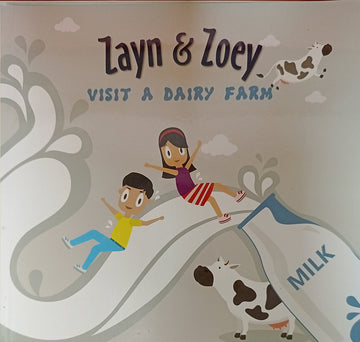 Zayn & Zoey Visit A Dairy Farm