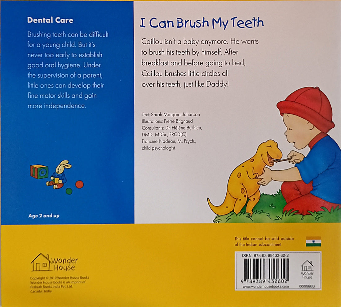 Caillou: I Can Brush my Teeth