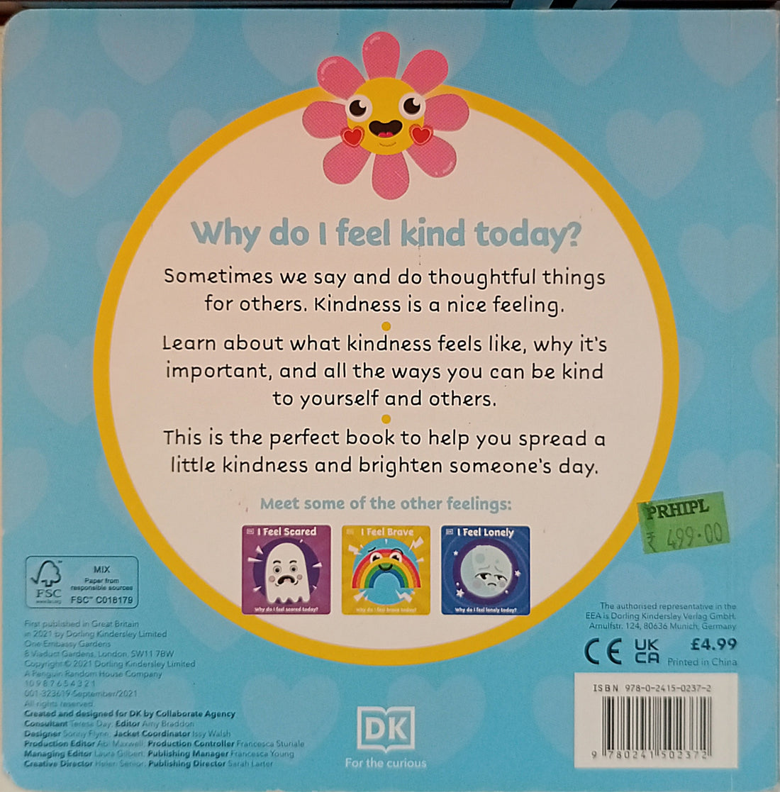 First Emotions: I Feel Kind (Why Do I Feel Kind Today?)
