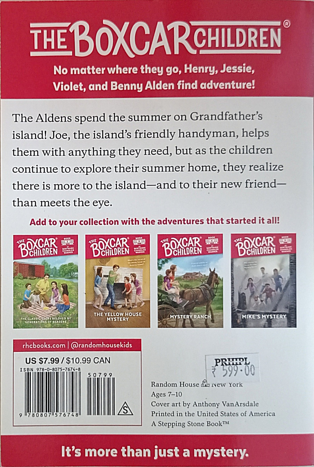 The Boxcar Children #2 Surprise Island