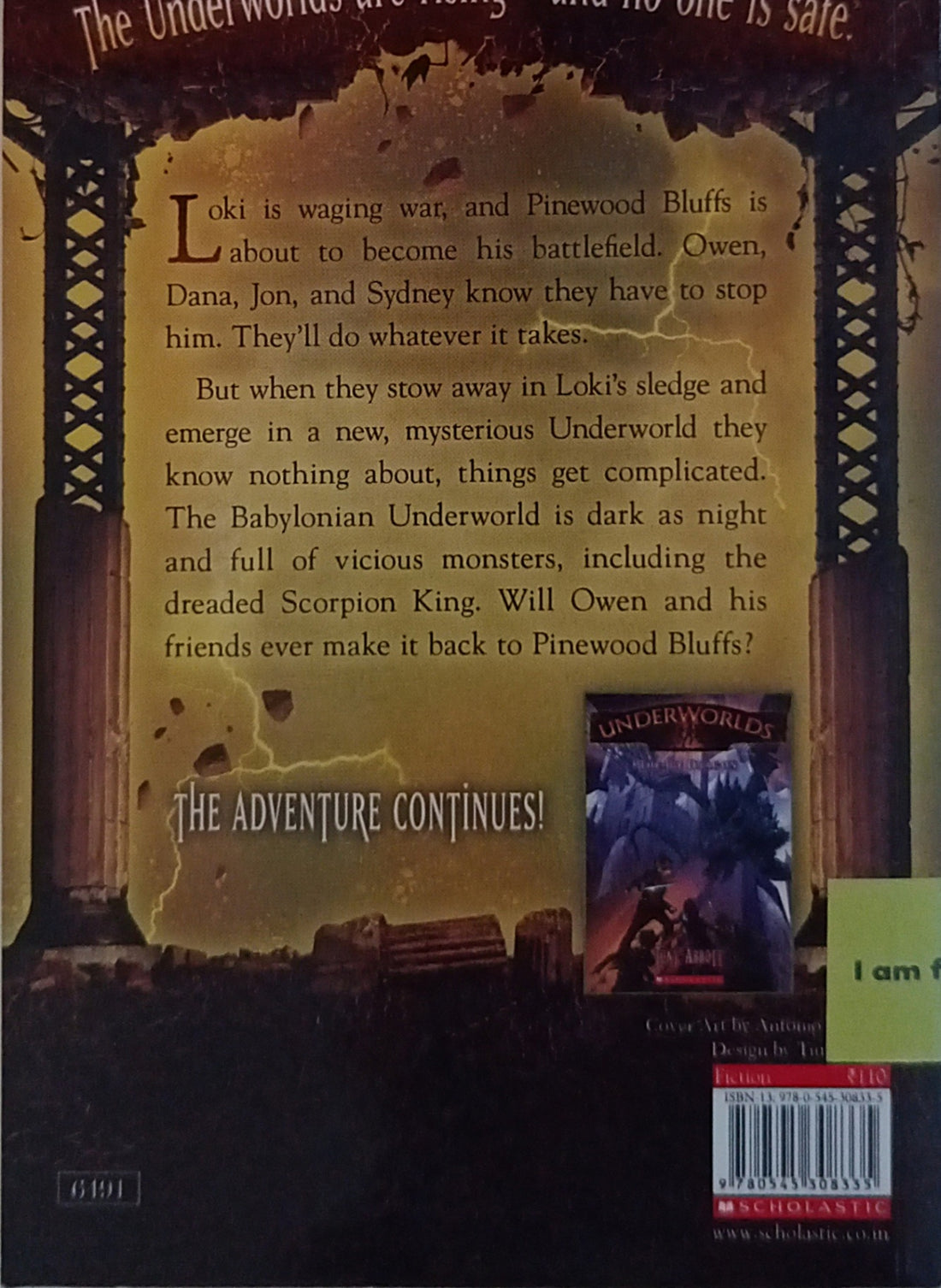 Underworlds #3 Revenge of the Scorpion King