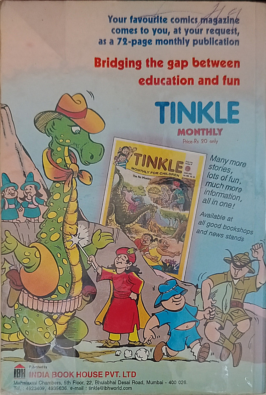 Amar Chitra Katha: Tinkle Digest Vol. 3 No. 4