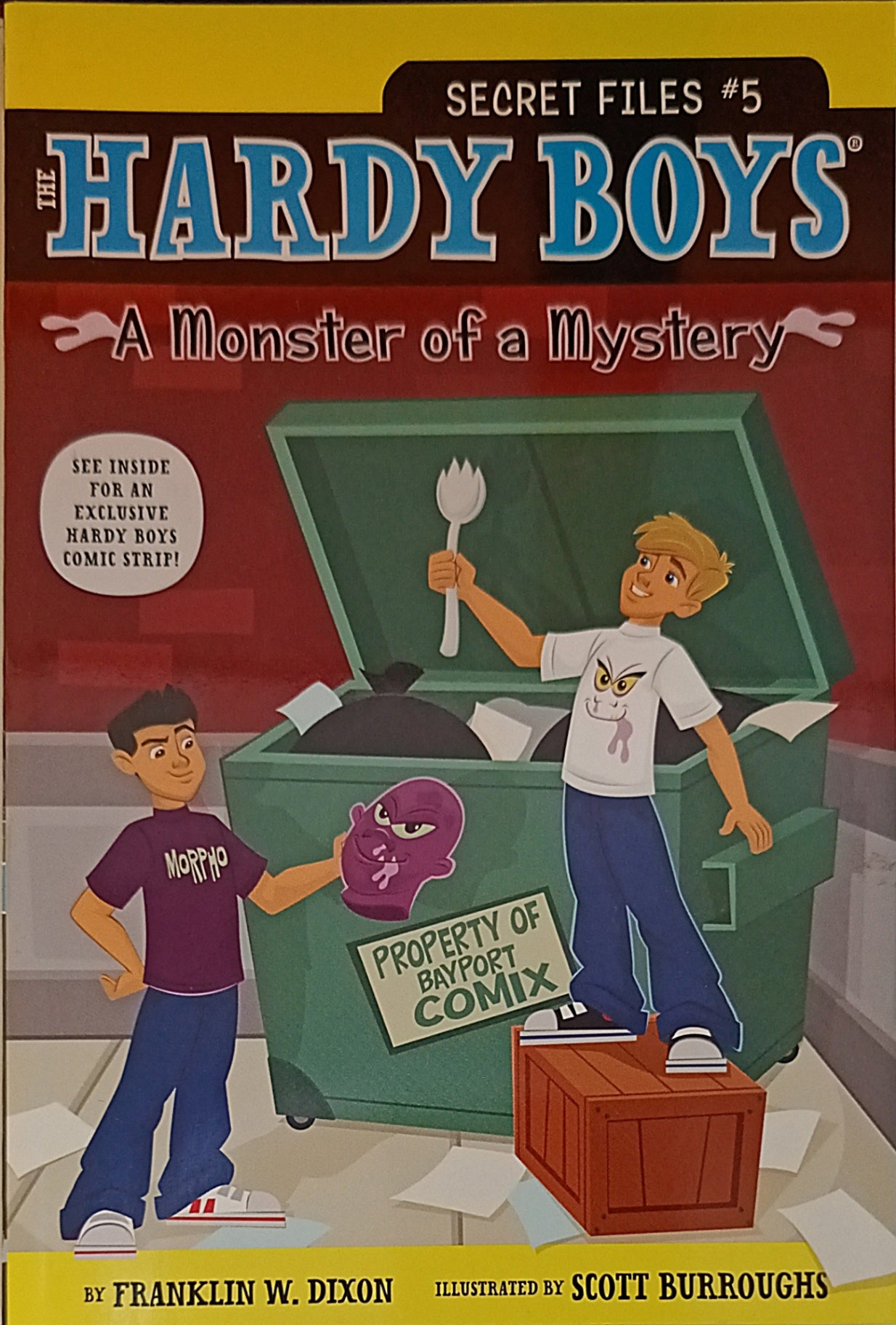 The Hardy Boys Secret Files 5-A Monster of a Mystery