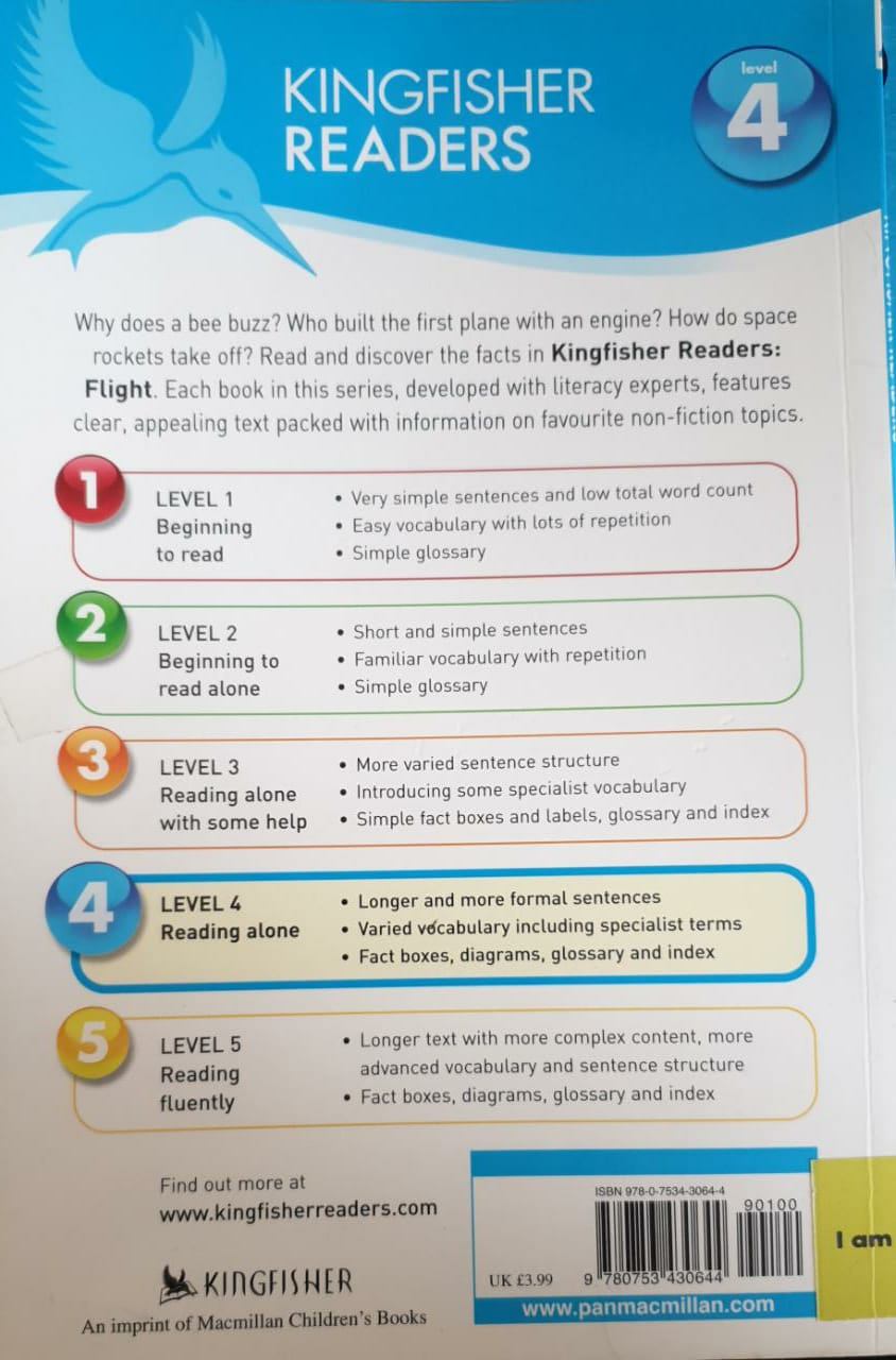 Kingfisher Readers Level 4: Flight