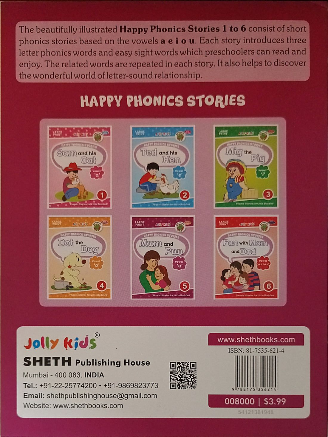Happy Phonics Stories #5 Mum and Pun