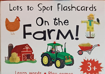 Lots to Spot Flashcards on the Farm