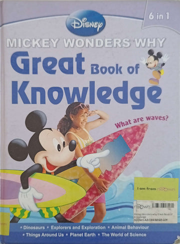 Mickey Wonders why Great Book of Knowledge