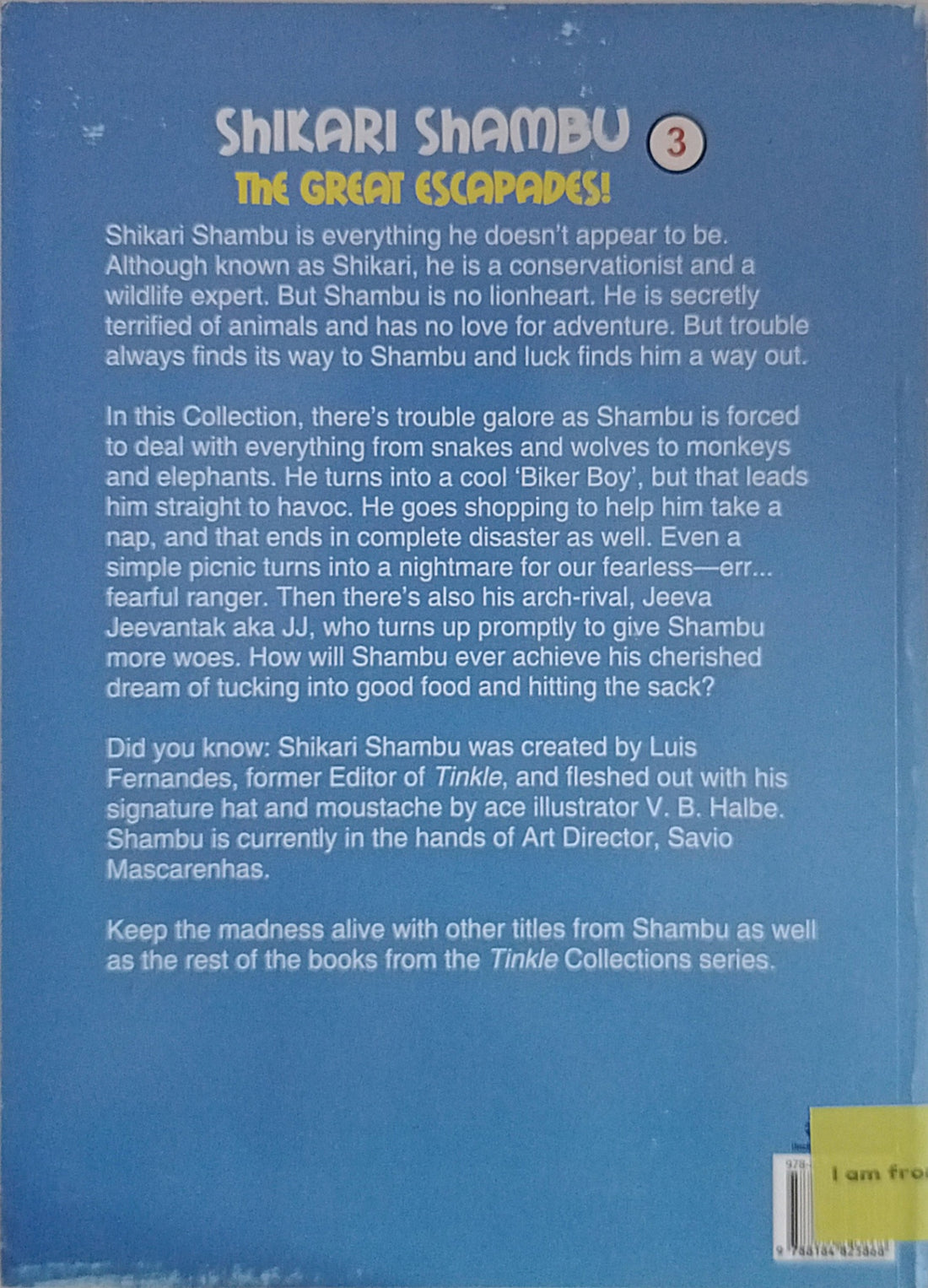 Amar Chitra Katha: Tinkle Presents Shikari Shambu The Great Escapades!