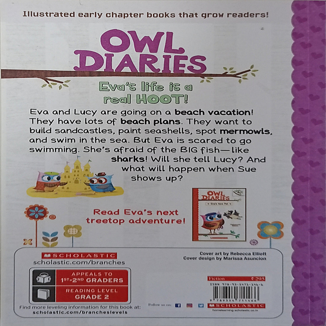 Owl Diaries #14 Eva at the Beach